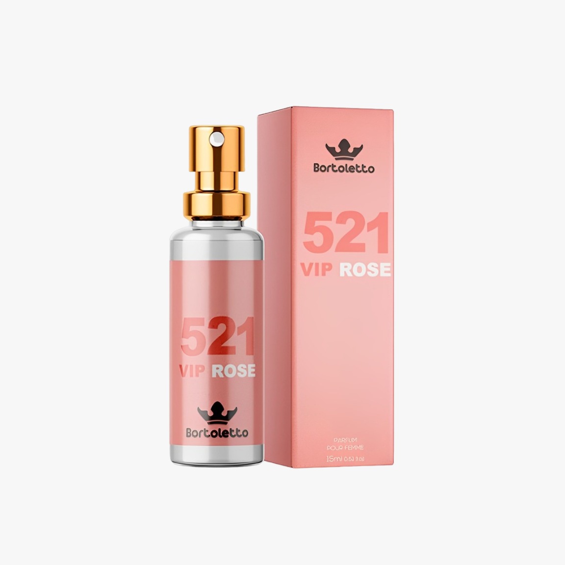 Fragrância 521 Vip Rose 15Ml