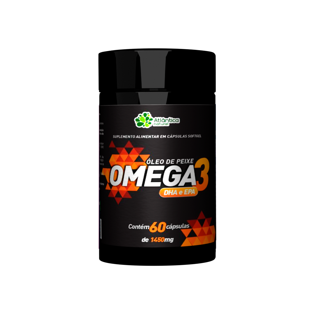 Ômega 3 Óleo De Peixe 60 Caps