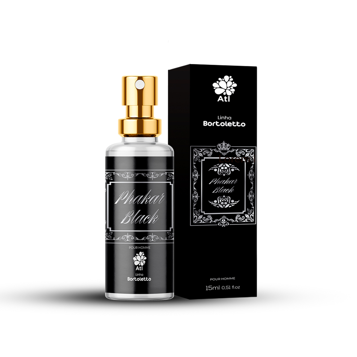 Fragrância Phakar Black 15Ml