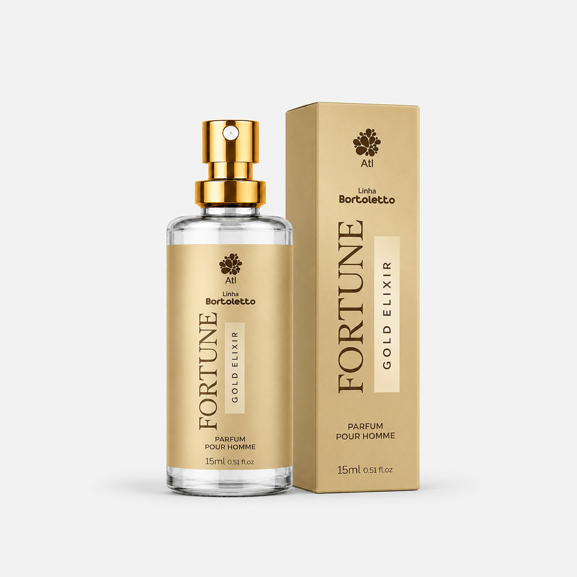 Fragrância Fortune Gold Elixir 15Ml